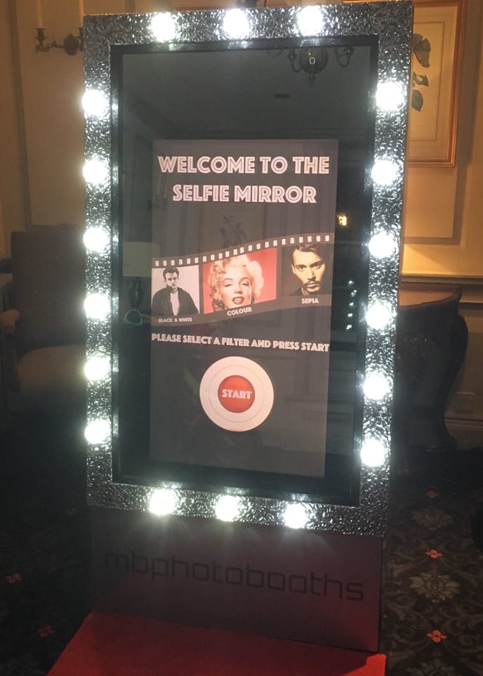 Kent Selfie Mirror Rental Hire, for all weddings, parties and events. Covering whole of Kent including Sittingbourne, Maidstone, Medway, Sheppey, Faversham, Canterbury, Ashford, Gravesend, Dartford. Call today for a free quote.